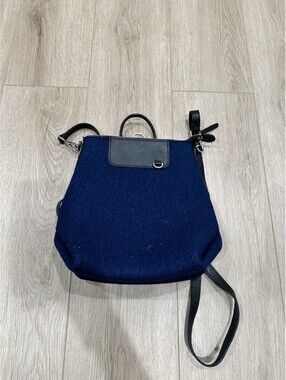 Graf Lantz Bedford Merino Wool Midi Backpack Navy